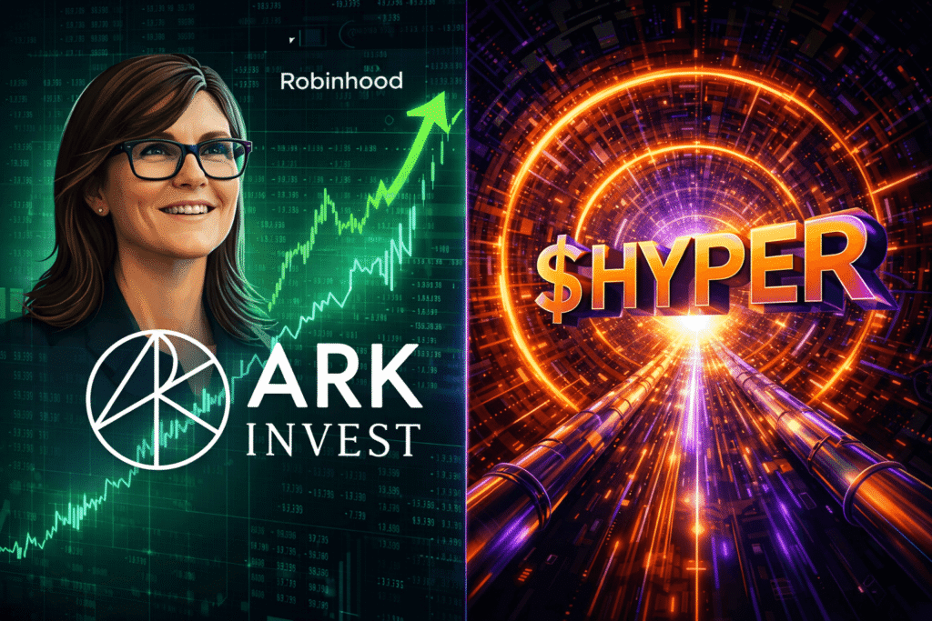 ArkInvest Buys $32.7M in Robinhood as Bitcoin Hyper Explodes