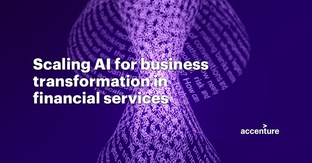 Scaling AI for business transformation in financial services